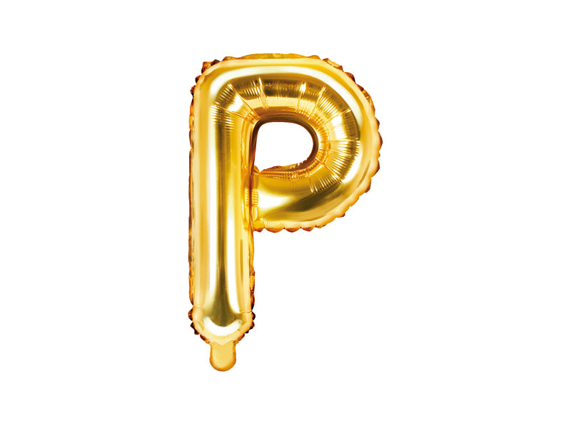 Letter P Foil Balloon